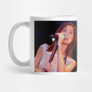 Natalie Imbruglia Performing Live In Concert Mug